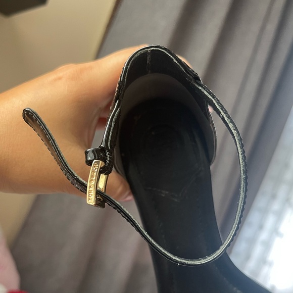 Tory Burch Patent Leather Sandal Heels - Picture 4 of 13